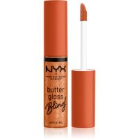 NYX Professional Makeup Butter Gloss Bling блясък за устни с блестящи частици цвят 03 Pricey 8 мл.