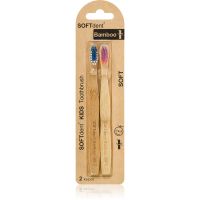 SOFTdent Bamboo Kids Kinderzahnbürste aus Bambus 2 St.