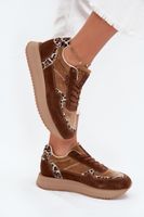 BIG STAR SHOES Zamszowe Sneakersy Damskie Big Star