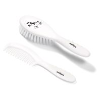 BabyOno Hair Brush szczotka do włosów White 2 szt.