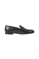 Tommy Hilfiger Mokasíny - ELEVATED TH CHAIN LOAFER čierne