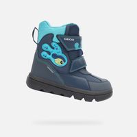 Blue boys' ankle boots Geox Willaboo AB - Boys