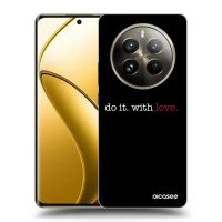 Silikónový čierny obal pre Realme 12 Pro 5G - Do it. With love.