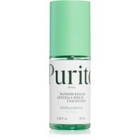 Purito Wonder Releaf Centella Serum Unscented відновлююча сироватка для обличчя для заспокоєння та зміцнення чутливої шкіри 60 мл