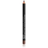 NYX Professional Makeup Suede Matte Lip Liner Matt ajakceruza árnyalat 21 Brooklyn Thorn 1 g