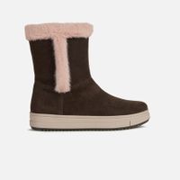 Brown Girls Winter Boots Geox Rebecca WPF - Girls