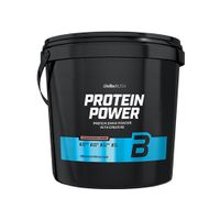 BioTech USA Protein Power - 4000g - Strawberry Banana - Odżywki białkowe
