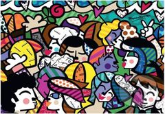 Romero Britto - Looking into the future - puzzle z kategorie Umělecké