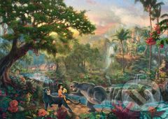 Kniha džunglí - Thomas Kinkade - puzzle z kategorie 15 - 60 dílků