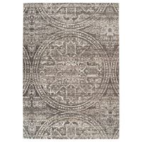 PLOCHO TKANÝ KOBEREC, 160/230 cm, sivá