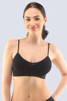 Podprsenkový top Gina 07010P - bambus Černá M/L