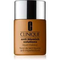 Clinique Anti-Blemish Solutions™ Liquid Makeup fedő hatású alapozó az aknéra hajlamos zsíros bőrre árnyalat WN 114 Golden 30 ml