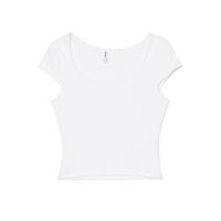 Cropp - Bela majica - bela