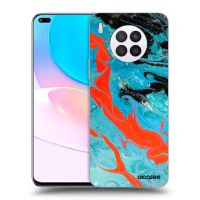 Silikónový prehľadný obal pre Huawei Nova 8i - Blue Magma