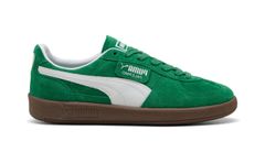 Puma Palermo Unisex - Tenisky Puma - Zelená - 396463-63-5.5 - Size: 5.5