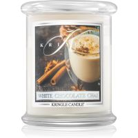 Kringle Candle White Chocolate Chai dišeča sveča 411 g