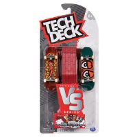 Tech Deck ujj gördeszka dupla csomag VS Series Krooked akadállyal