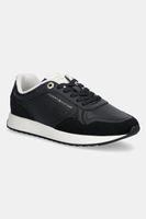 Kožené tenisky Tommy Hilfiger MONOGRAM MIX MATERIAL RUNNER