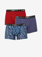 Lee Cooper 3 db-os Boxeralsó szett Kék