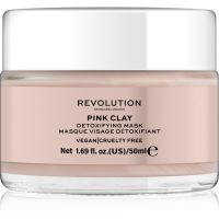 Revolution Skincare Pink Clay детоксикираща маска за лице 50 мл.