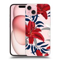 ULTIMATE CASE pro Apple iPhone 15 - Red Lily