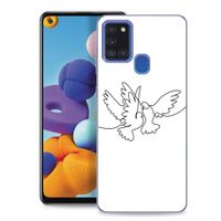 MY ART Zaščitni ovitek za Samsung Galaxy A21s DOVE (031)
