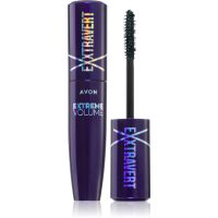 Avon Exxtravert Extreme Volume vodeodolná predlžujúca riasenka pre extra objem odtieň Blackest Black 9,5 ml