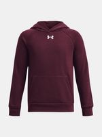 Under Armour Rival Fleece Sweatshirt Kinder Rot