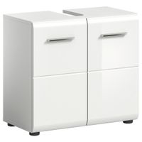 MID.YOU SKRINKA POD UMÝVADLO, biela s vysokým leskom, biela s vysokým leskom, 60/54/32 cm