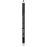 Astra Make-up Black Glitter svjetlucavi eyeliner u olovci nijansa Deep Black 1,1 g