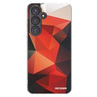 Silikónový prehľadný obal pre Samsung Galaxy S24 FE S721B - Wallpaper 2