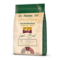 Fitmin Dog Közepes/Nagytestű Fenntartó Bárány Marhahússal 2,5 kg