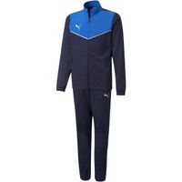 Puma INDIVIDUALRISE TRACKSUIT JR Спортен комплект за момичета, тъмносин, размер