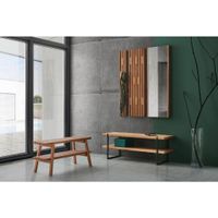 Linea Natura NÁSTĚNNÉ ZRCADLO, 40/120/5,5 cm,