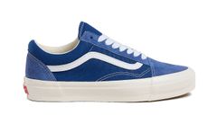 Vans LX Old Skool Suede Blue Blue - Pánske - Tenisky Vans - Modré - VN000D560QY - Veľkosť: 44