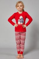 Dívčí pyžamo Italian Fashion Arctic Tmavě červená 2 roky