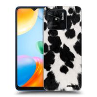 Silikónový prehľadný obal pre Xiaomi Redmi 10C - Black Moo