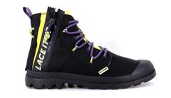 Palladium Pampa Lite Lace IT Pánske - Topánky Palladium - Čierna - 78353-099-M-12 - Size: 12