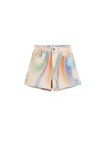 Desigual Hlače 'Rainbow'  bež / plava / zelena / narančasta