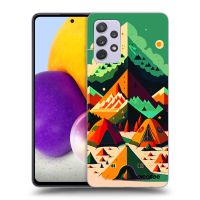 Silikónový čierny obal pre Samsung Galaxy A72 A725F - Alaska