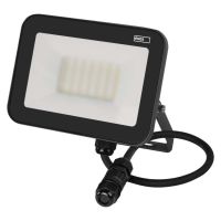 LED reflektor INOVO 30 W, šedý, neutrální bílá