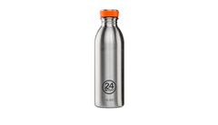 24 Bottles Urban Bottle Steel 500ml Unisex - Boca 24Bottles - Siva - UB_050_055-One-size - Size: One size
