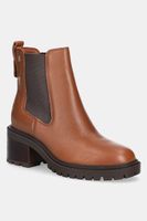 Tommy Hilfiger Kožené topánky chelsea Tommy Hilfiger TH LEATHER CHELSEA CLEATED HEEL
