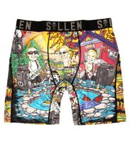 Herren Boxershorts SULLEN - BACKYARD PARTY - BLACK XL