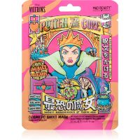 Mad Beauty Disney Villains Evil Queen тканинна маска для обличчя зі зволожуючим та відновлюючим ефектом 25 мл