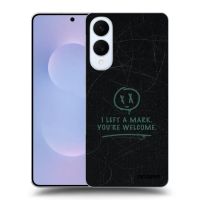 Silikónový prehľadný obal pre Samsung Galaxy S25 Edge 5G - LEFT A MARK