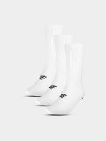 Women's Casual Socks Above the Ankle (3pack) 4F - White