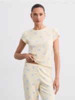 Mohito - Täpiline topp - kollane