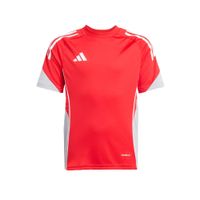 ADIDAS PERFORMANCE Tehnička sportska majica 'Tiro 25 Competition '  crvena / bijela
