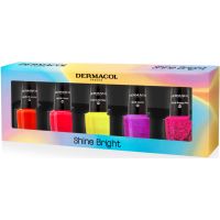 Dermacol Neon Shine Bright набір лаків для нігтів